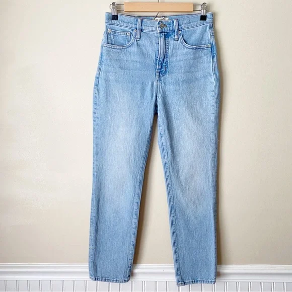 Madewell | Perfect Vintage Jeans High Rise Light Wash Size 26 - Picture 2 of 9